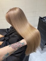 髪屋 紬&nbsp;ミルクティーベージュ/ホワイトベージュ/ブロンド/韓国