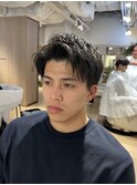 大人の渋めショート梅田メンズ