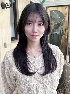 ラグーン 原宿 表参道(LAGOON) ハッシュカット/顔まわりレイヤー/バタフライレイヤー/ウルフ