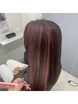 アオアクア バイ グルグル 小岩店(ao akua by GULGUL) デザインハイライトカラー