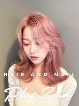 ☆ピンク系カラー☆［桑名/四日市/朝日/いなべ/ブリーチ/髪質改善/フェード/メンズカット/ダブルカラー]