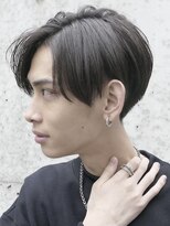 フィフス 大分(fifth)&nbsp;大分ゆるめニュアンスパーマメンズカット刈り上げセンターパート