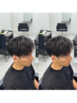 ブライト(BRIGHT)&nbsp;ツイストスパイラルパーマセンターパート