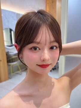 コア 銀座(COA) カットカラー、顔まわり、レイヤーカット