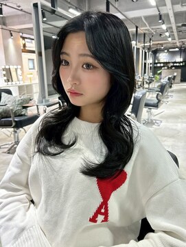 ザシェノンウメダ(THA CHAINON UMEDA) 心斎橋/着物ヘア/大人ガーリー/ダークアッシュ/似合わせカット