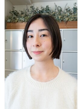 イーズ(e's) 柔らかいナチュラルレイヤーボブ