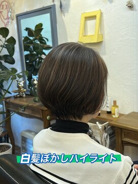 ラッフィスリール(Raffee Sourire) 白髪ぼかしハイライト