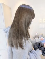 フラム 渋谷(flamme)&nbsp;◯【ブリーチ1回】透明感オリーブベージュ