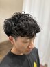 メンズカット＋パーマ