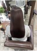 髪質改善カラー×ベージュブラウン【銀座,銀座一丁目美容室