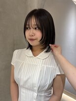 ニコ トウキョウ ヨコハマ(nico)&nbsp;20代30代ボブレイヤーボブ顔周りレイヤー韓国風ボブハッシュボブ