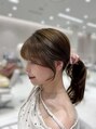 エレノア 新宿新南口(Eleanor) 結んで可愛い顔まわりカット