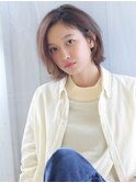 【bouquet】色気ある大人の耳かけモードボブ。