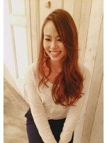 グリーンルームヘアー(Green Room hair) 相性◎ハイライト×ゆる巻きウェーブ