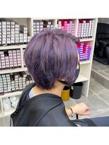 キャラ シャローネ 池袋(Chara Chalone)&nbsp;もぎたて果実のラベンダーハンサムショート【池袋/本松】