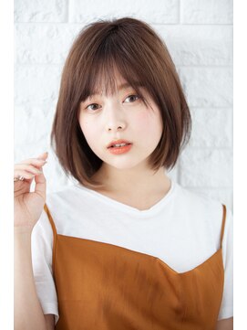 リル 8F 銀座(Rire) 【Rire-リル銀座-】シースルーなナチュラルストレートボブ☆