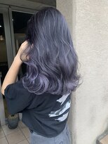モーヴバレイヤージュ　バイオレットアッシュ　ラベンダー