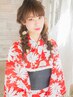 【結婚式・イベント◎】訪問着着物着付け+ヘアセット11600円～