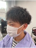 メンズ×ソフトツイストパーマ