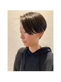 簡単スタイリング♪柔らか刈上げショート☆