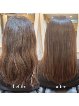 リアン(Lien) 『髪質改善』ストレートエステ（縮毛矯正）（リタッチ可）