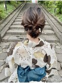 浴衣ヘアセット