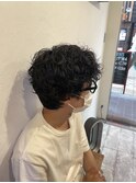 無造作パーマ