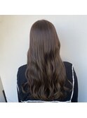 透明感ブラウンカラー♪