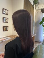 ホロホロ ヘアーデザイン(holoholo Hair Design)&nbsp;20代30代40代◎大人可愛いガーリーロング　ラベンダーピンク