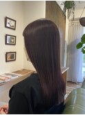 20代30代40代◎大人可愛いガーリーロング ラベンダーピンク