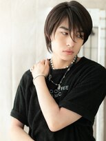 トニーアンドガイメン ホテル京阪仙台店(TONI&GUY MEN) 前髪長めで無造作セクシーミディアムウルフスタイルd仙台