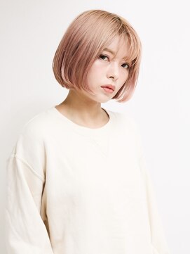 オンク 新宿(onk) 黒髪/グレーベージュ/レイヤーロング/前髪パーマ[新宿駅]