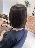 ぱつんとボブ
