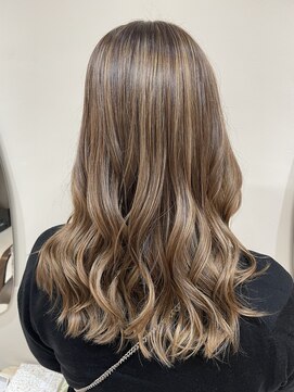 アーネヘア(aane hair) ブロンズハイライトヘア