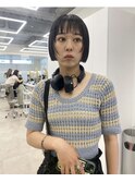 デザインカラーno.1ボブレイヤーブリーチ
