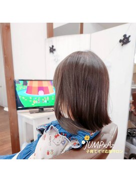 ジャンプ アズ 加古川店(JUMP×Az) キッズカット/ぱっつんボブ