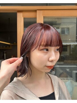 ミー(mii) 【mii】ブリーチなしレッドカラー/チェリーレッド