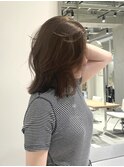 -Saki- レイヤーカット、オリーブベージュ