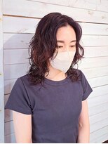 ヘアーサロン カヴィエ(hair salon covie) ウルフレイヤーのパーマスタイル
