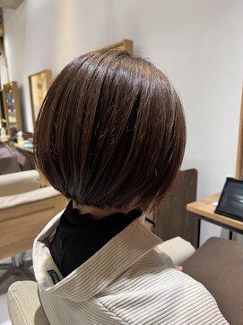ヘアリゾート粋 リマ 銀座店(lima) 丸みショートボブ