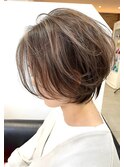 ★イメチェンワイドバング美髪似合わせカットくびれショート 287