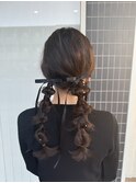 お呼ばれアレンジ