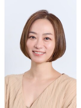 ミチオ ノザワ ヘアサロン ギンザ(Michio Nozawa HAIR SALON Ginza) 顎ラインボブ×ハイライト 【那須久美子】