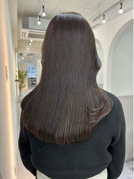 ジーナ 渋谷本店(Zina) 【Zina宮益坂店】圧倒的透明感！！パープルグレージュ◎