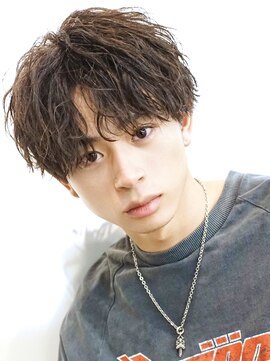 アイトーキョー 池袋(AI TOKYO) ソフトツイスパ黒髪マッシュ