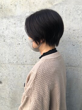 アミックス ヘアワークス 本店(AMIX hair works) コンパクトショート×黒髪