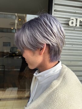 アルティザン(artisan) センターパート×シルバー