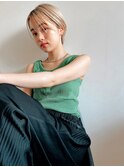 Steelo &nbsp;ウザハング×小顔ショート