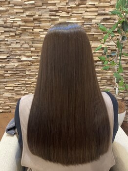 エムブランシェ(Mbranche)の写真/髪にツヤがなくなってきたうねるパサつくなど大人女性のお悩みはMbrancheの髪質改善メニューで解決！