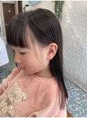 切りっぱなしワンレングス